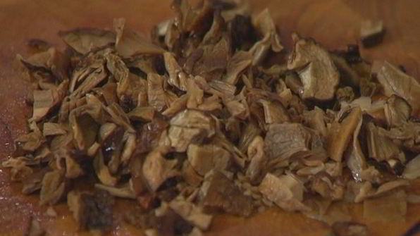 пирожки из теста фило с рисом и грибами