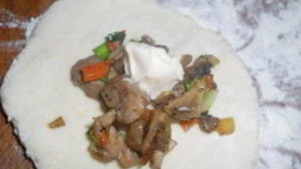 пирожки из творожного теста