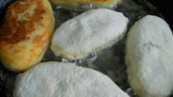 пирожки из творожного теста