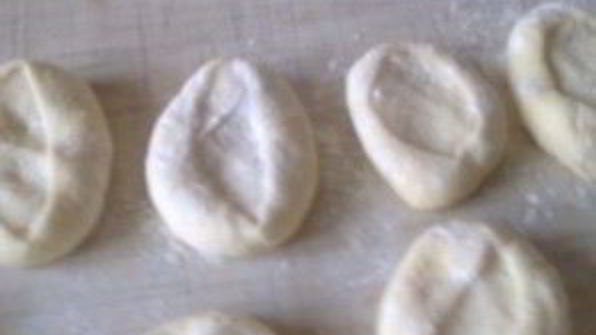 пирожки на кефире с мясом