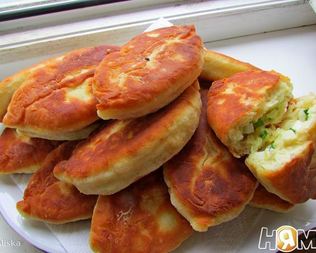 Пирожки на сметанно-кефирном тесте