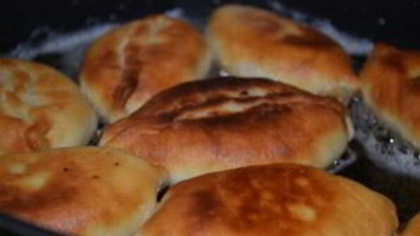пирожки на сухих дрожжах