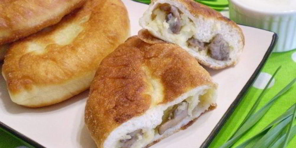 Рецепт пирожки постные с грибами