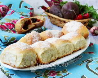 Пирожки с ботвой свеклы