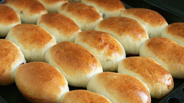 пирожки с брусникой