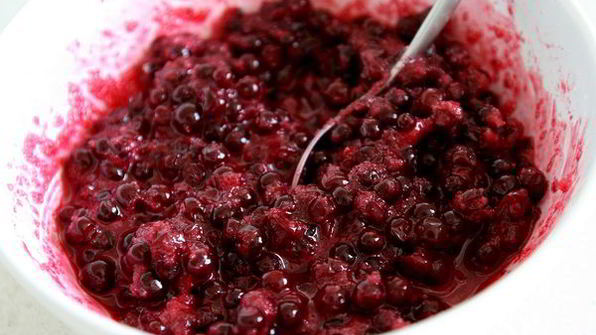 пирожки с брусникой