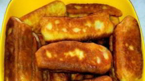 пирожки с черникой на сковороде