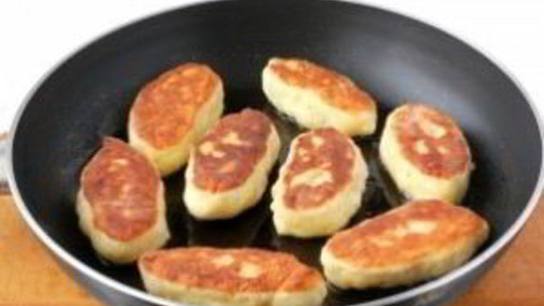 пирожки с грибами и картошкой жареные