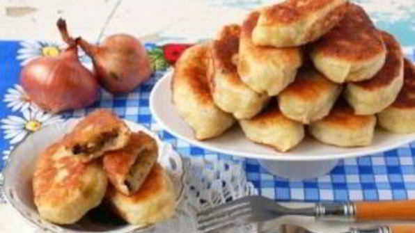 пирожки с грибами и картошкой жареные