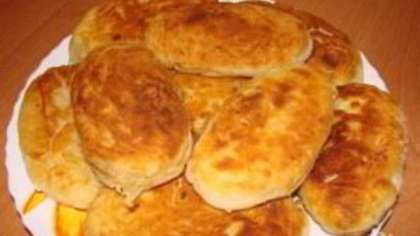 пирожки с капустой и яйцом жареные