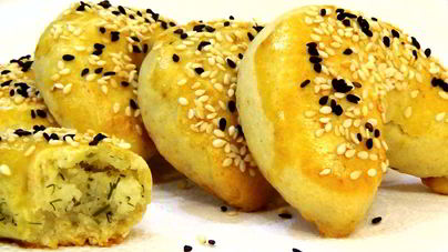 Пирожки с картофелем Подковки