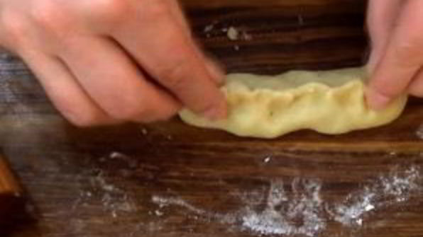 пирожки с картофелем подковки