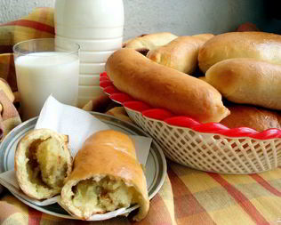 Пирожки с картошкой в духовке