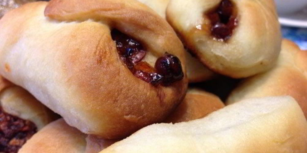 Рецепт пирожки с клюквой