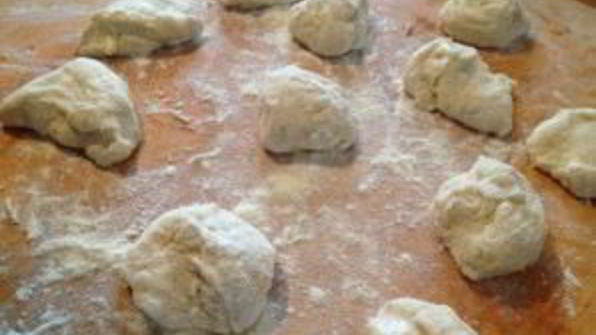 пирожки с клюквой