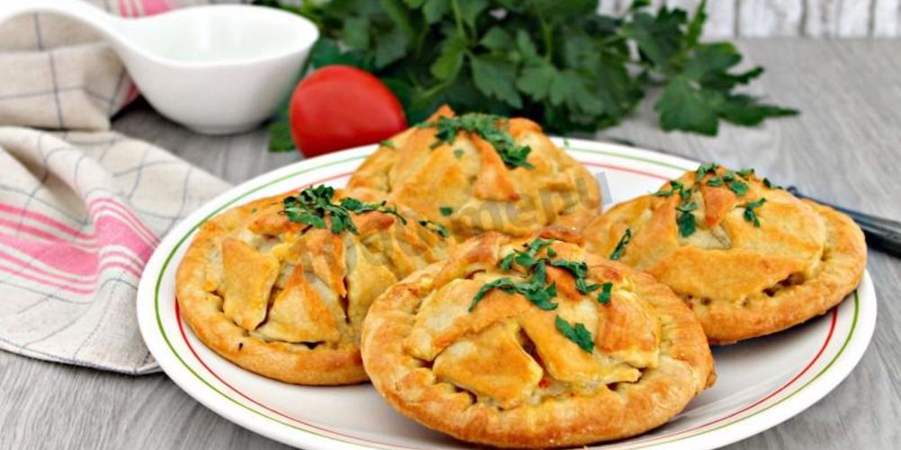 Рецепт пирожки с курицей и картошкой в духовке