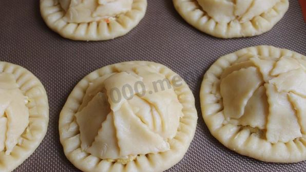 пирожки с курицей и картошкой в духовке