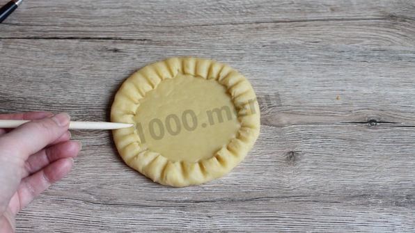 пирожки с курицей и картошкой в духовке