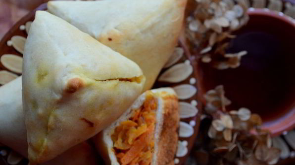 пирожки с морковкой