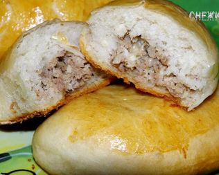 Пирожки с мясом и капустой, и Пирожковый дракон