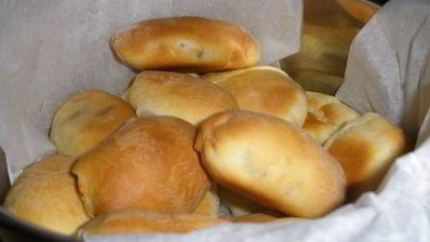 Пирожки с мясом индейки