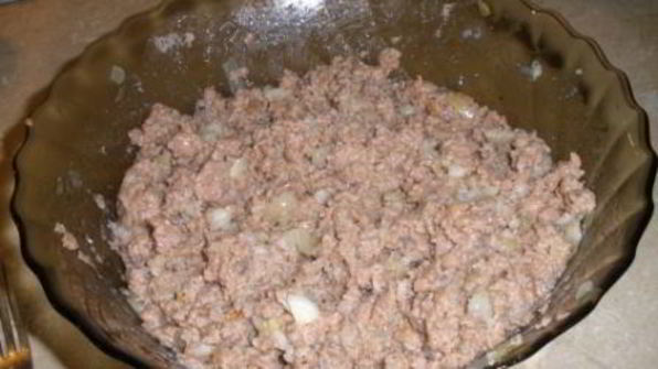 пирожки с мясом индейки