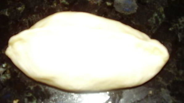 пирожки с мясом, капустой и творогом