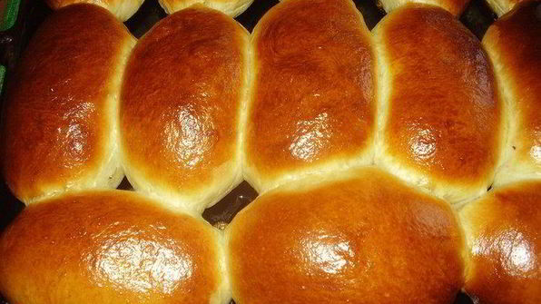 пирожки с мясом, капустой и творогом