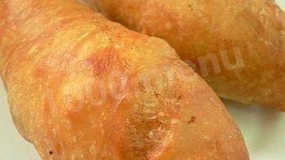 Пирожки с печенью из жидкого теста