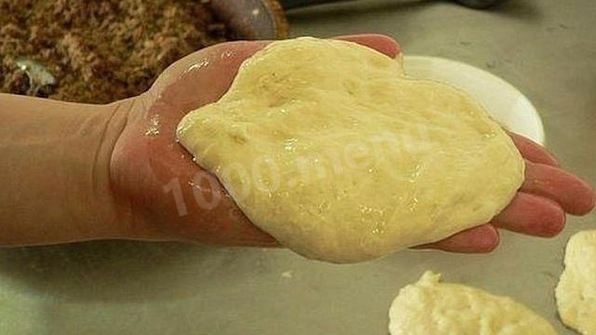 пирожки с печенью из жидкого теста