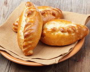 Пирожки с рикоттой и грибами