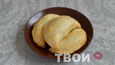 Пирожки с рисом и семгой