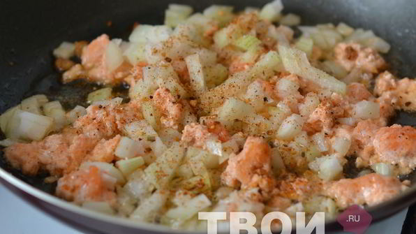 пирожки с рисом и семгой