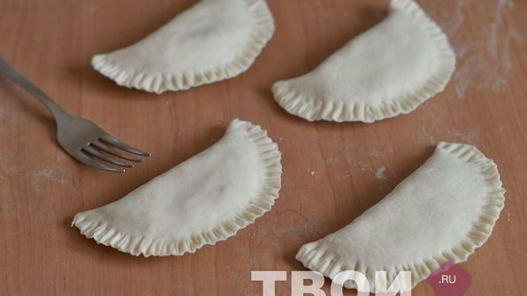 пирожки с рисом и семгой