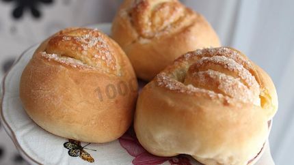 Пирожки с сахаром и маслом