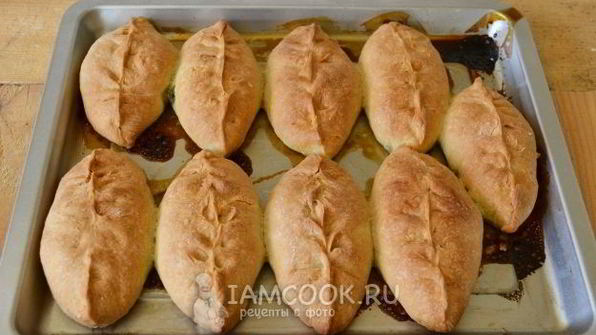 пирожки с щавелем в духовке