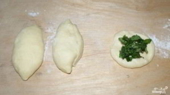 пирожки с щавелем жареные