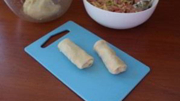 пирожки с сосисками и сыром