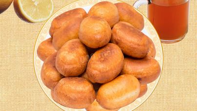 Пирожки с вареньем постные