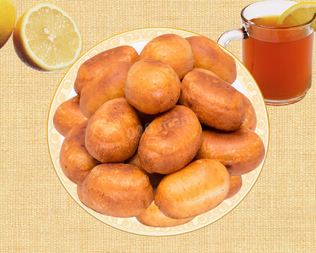 Пирожки с вареньем постные