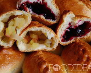 Пирожки с вареньем