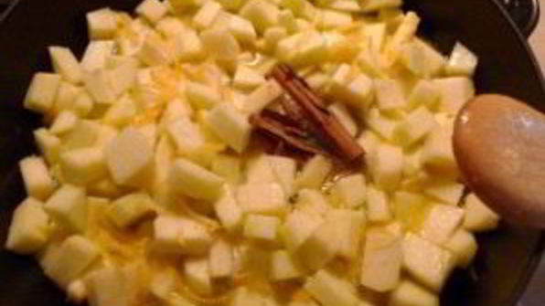 пирожки с яблоками