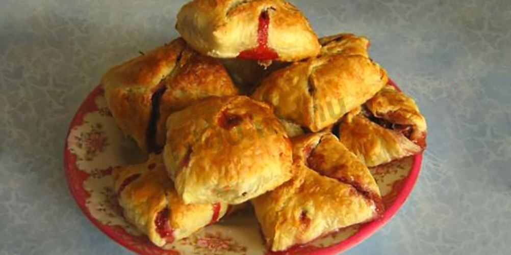 Рецепт пирожки с земляникой