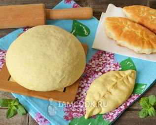 Пышные пирожки на кефире