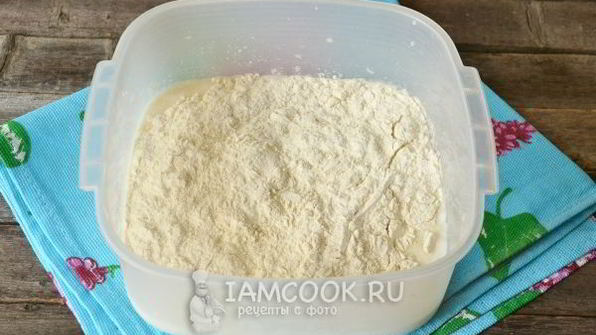 пышные пирожки на кефире