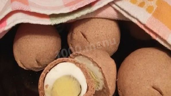 ржаные пирожки кокурки с яйцом