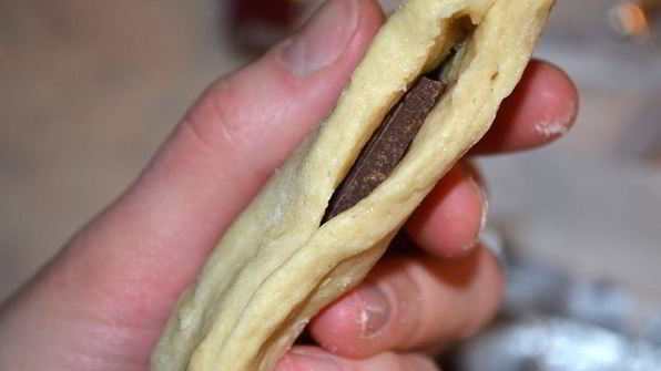 шоколадные пирожки