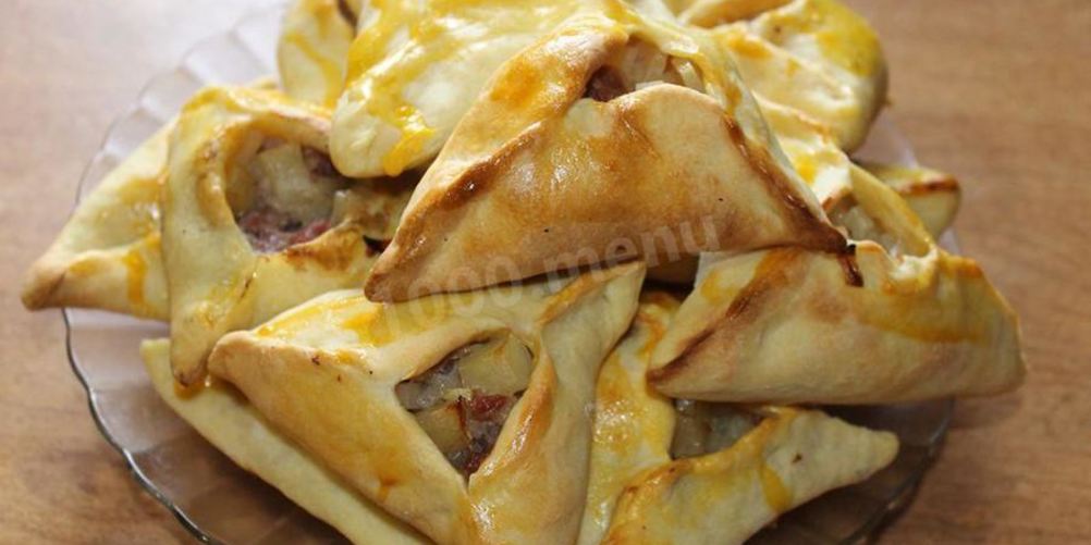 Рецепт эчпочмак с курицей и картошкой