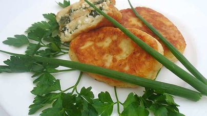 Заварные картофельные пирожки с начинкой