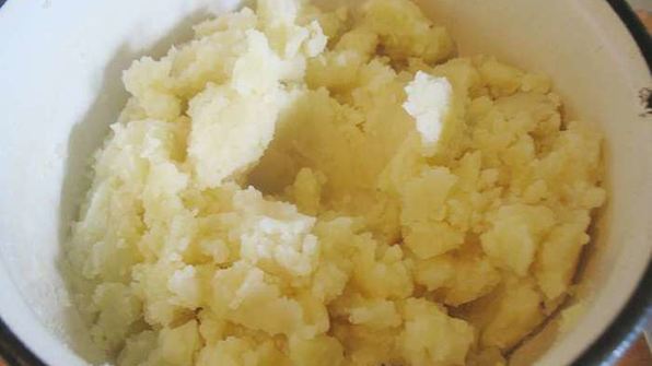 заварные картофельные пирожки с начинкой